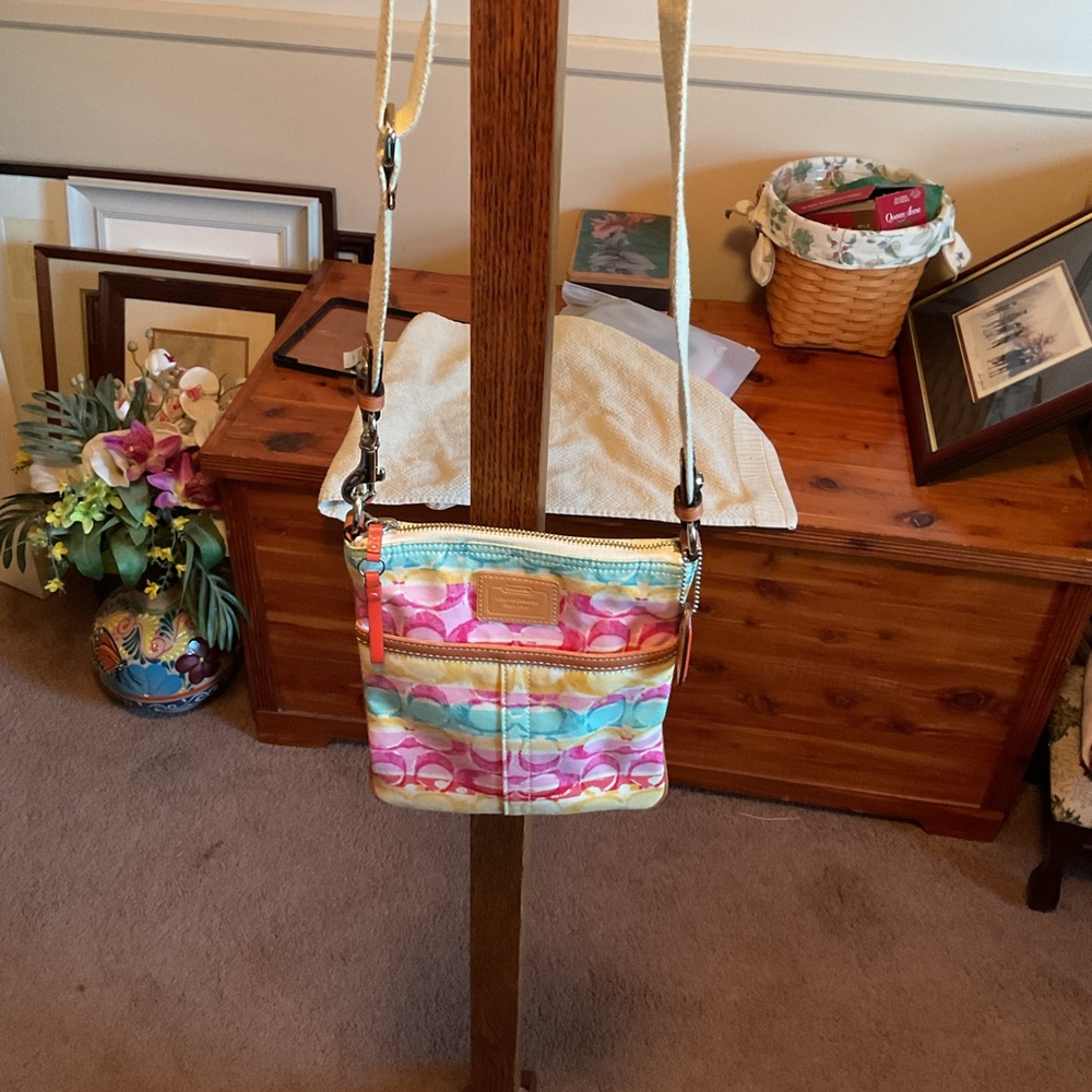 Colorful Women's Coach Crossbody Bag